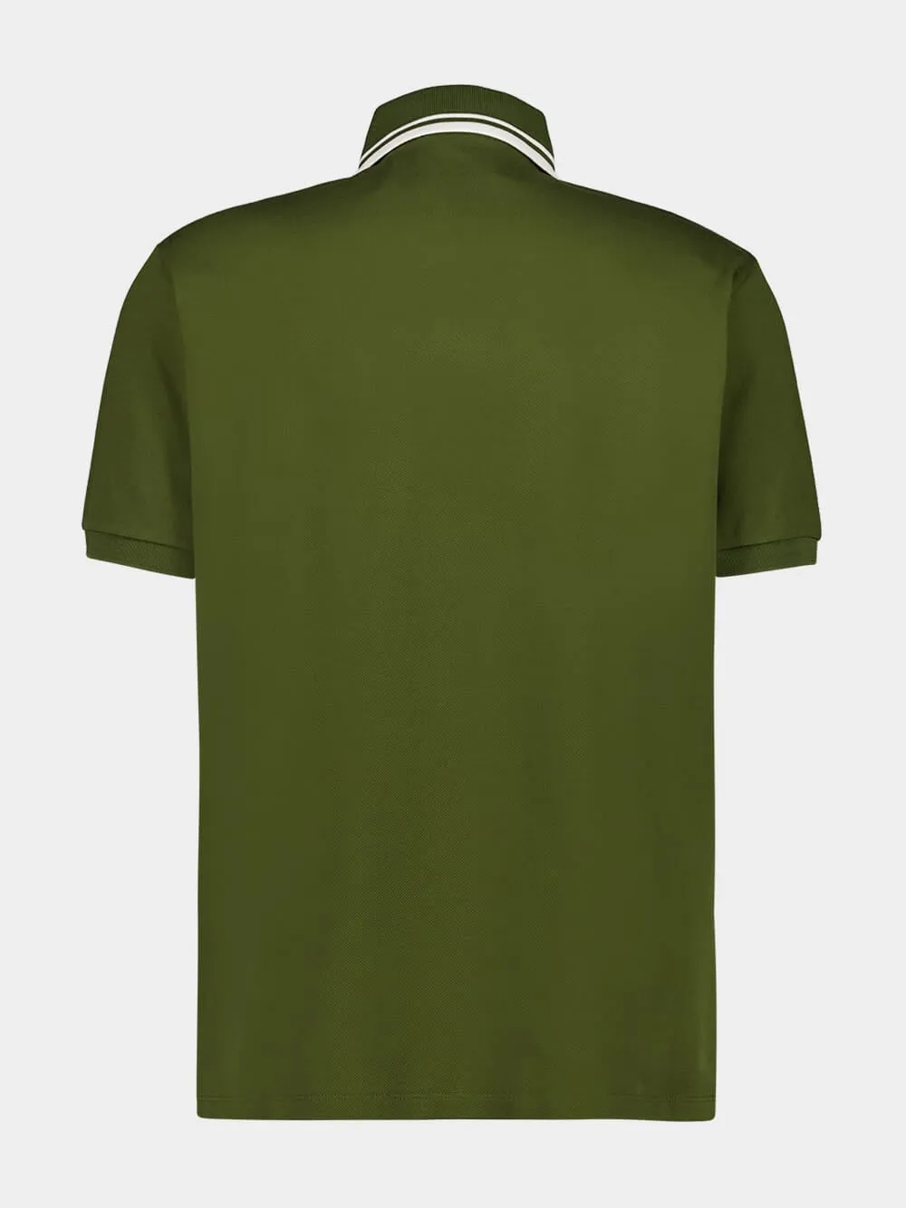 Forest Green Cotton Piqué Polo Shirt sold by Fashion Clinic product image thumbnail 2