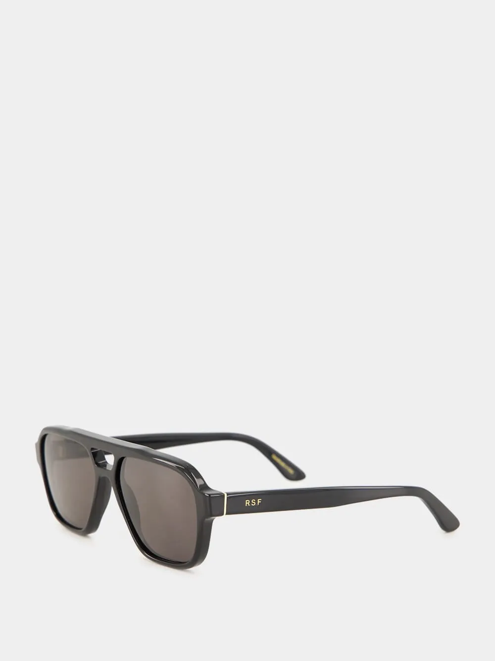 Maneval Black Aviator Sunglasses sold by Fashion Clinic product image thumbnail 3