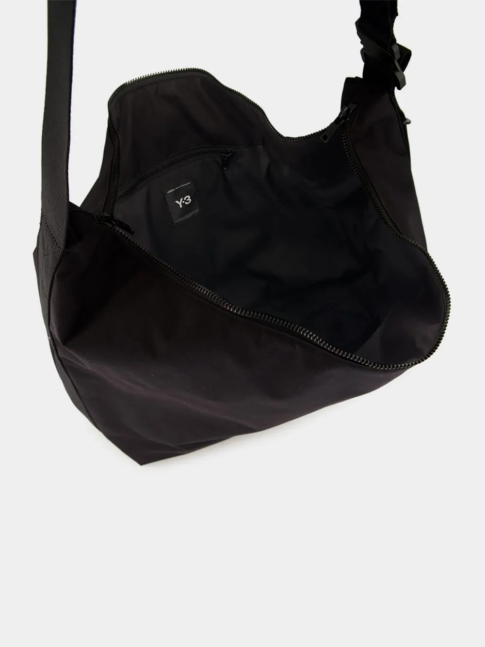 Black Nylon Crossbody Bag sold by Fashion Clinic product image thumbnail 5