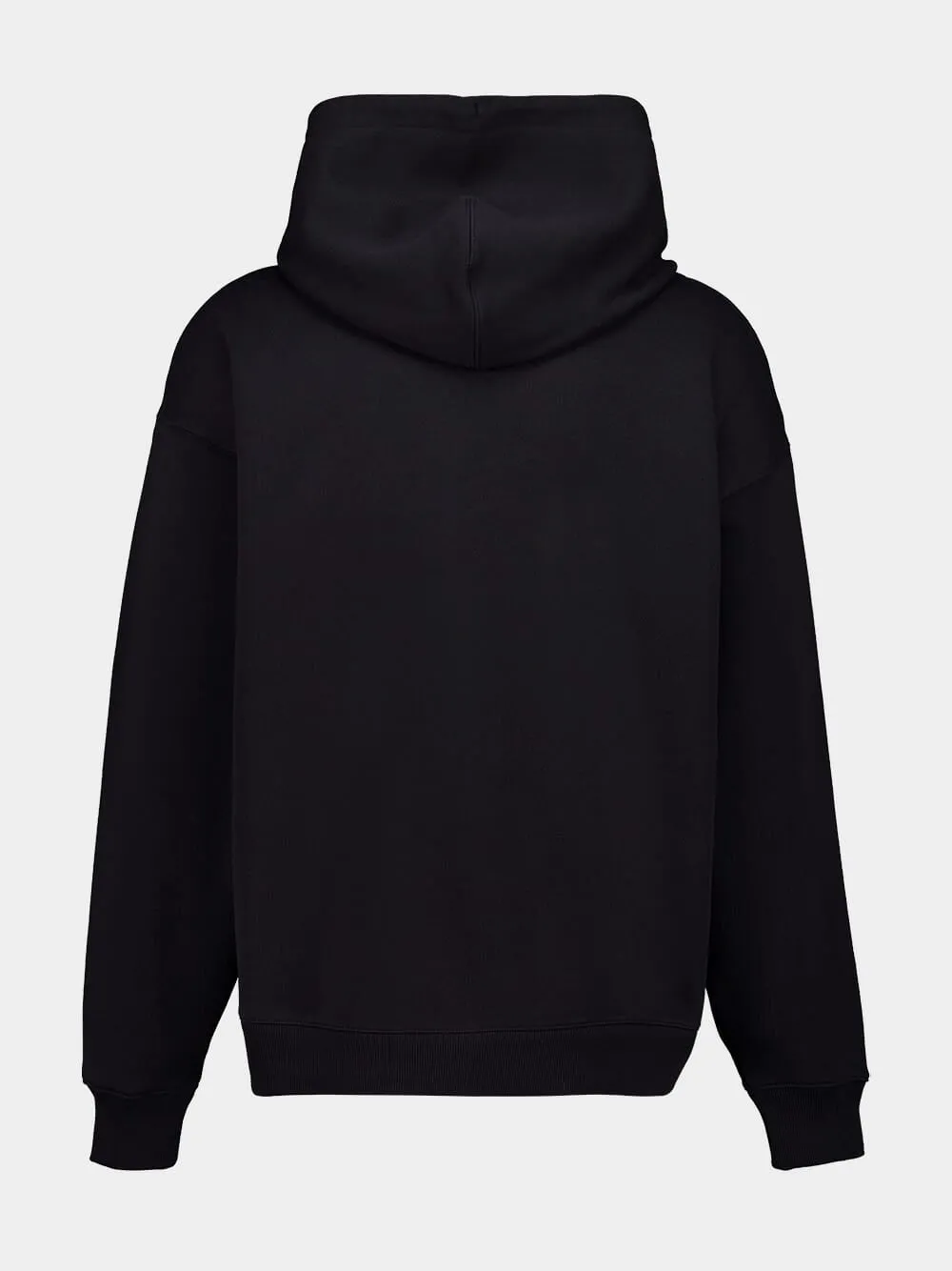Black Graphic Cotton Sweatshirt sold by Fashion Clinic product image thumbnail 2