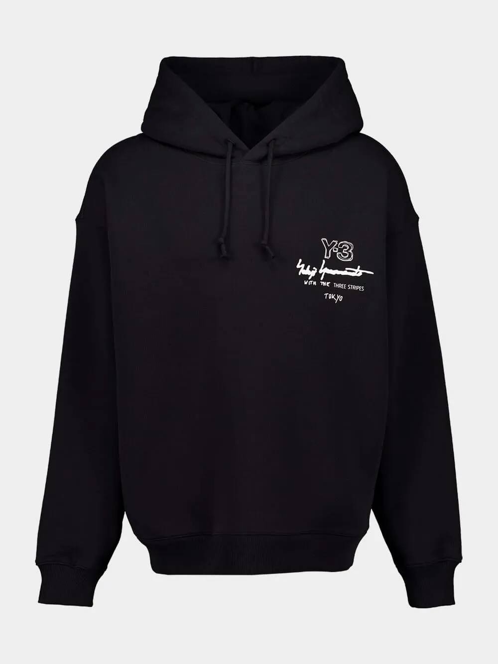 Black Graphic Cotton Sweatshirt sold by Fashion Clinic