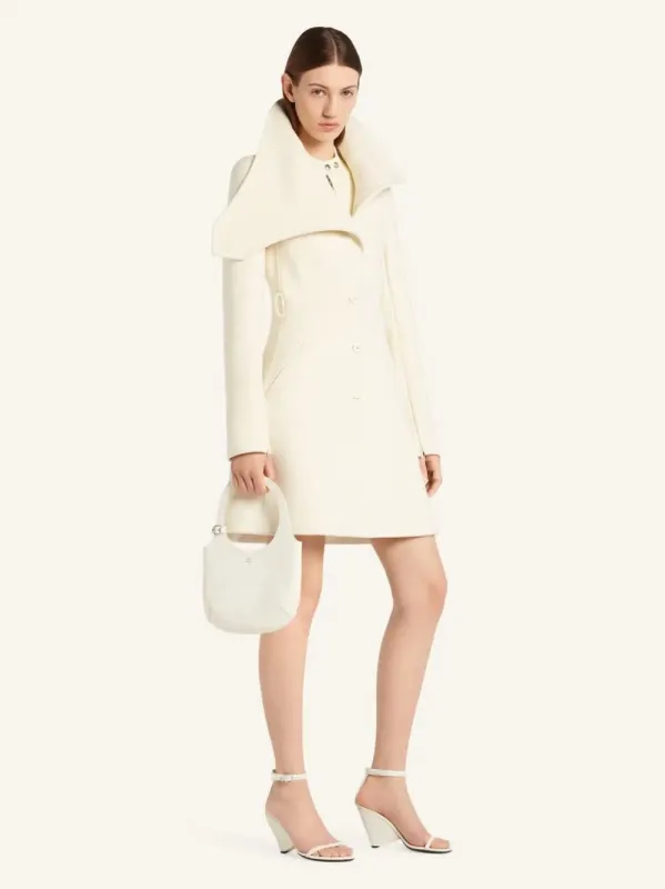 Off White Holy Leather Shoulder Bag sold by Fashion Clinic