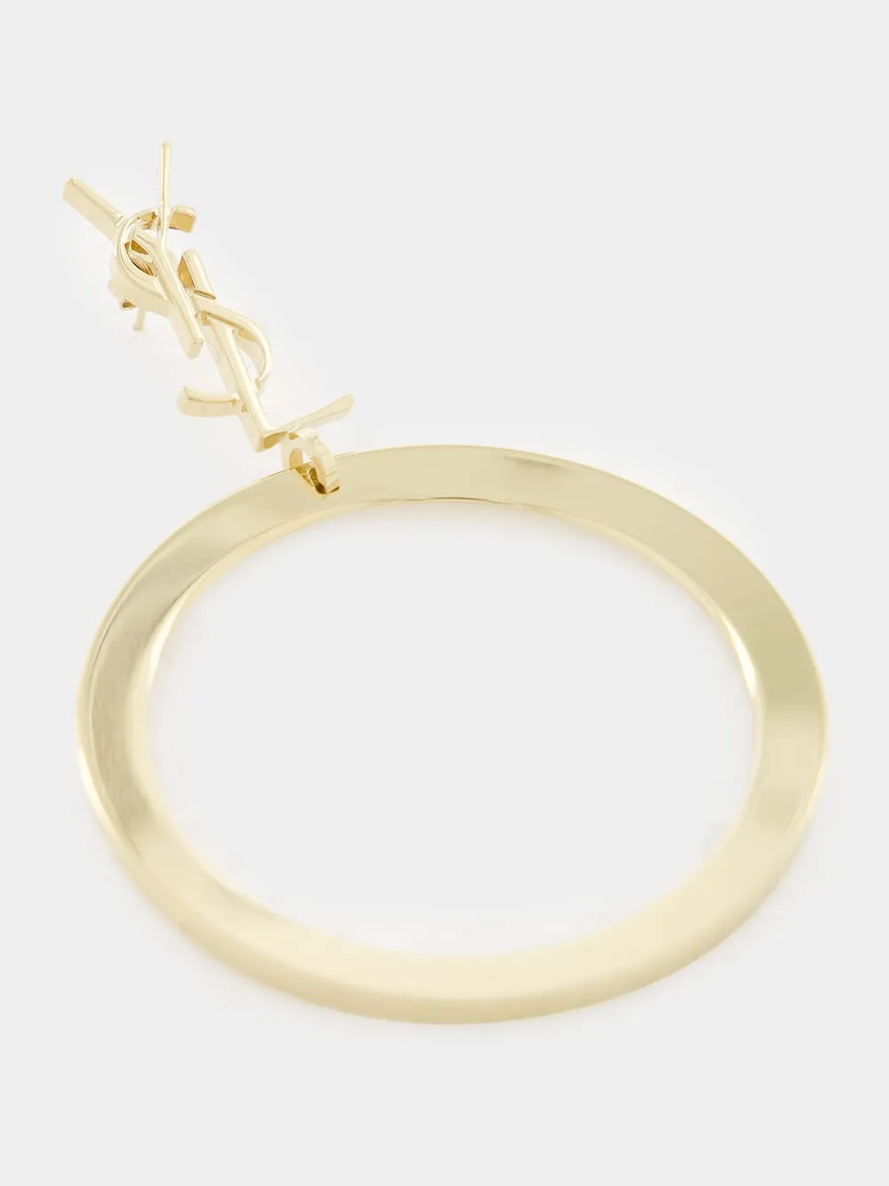 Cassandre Pendant Hoop Earrings sold by Fashion Clinic product image thumbnail 3