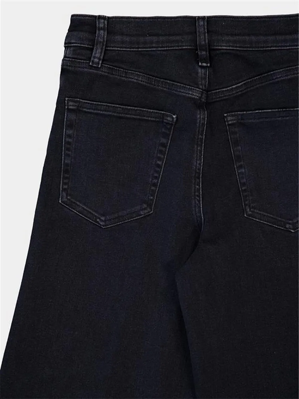 Black Le Slim Palazzo Jeans sold by Fashion Clinic product image thumbnail 4