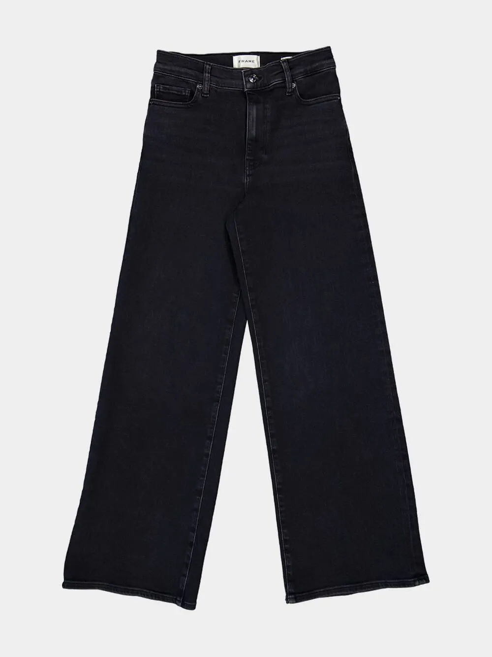 Black Le Slim Palazzo Jeans sold by Fashion Clinic product image thumbnail 5