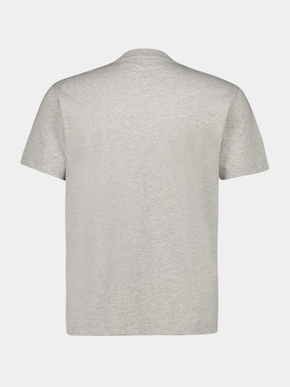Heather Ash Grey Ami de Coeur Cotton T-Shirt sold by Fashion Clinic product image thumbnail 2