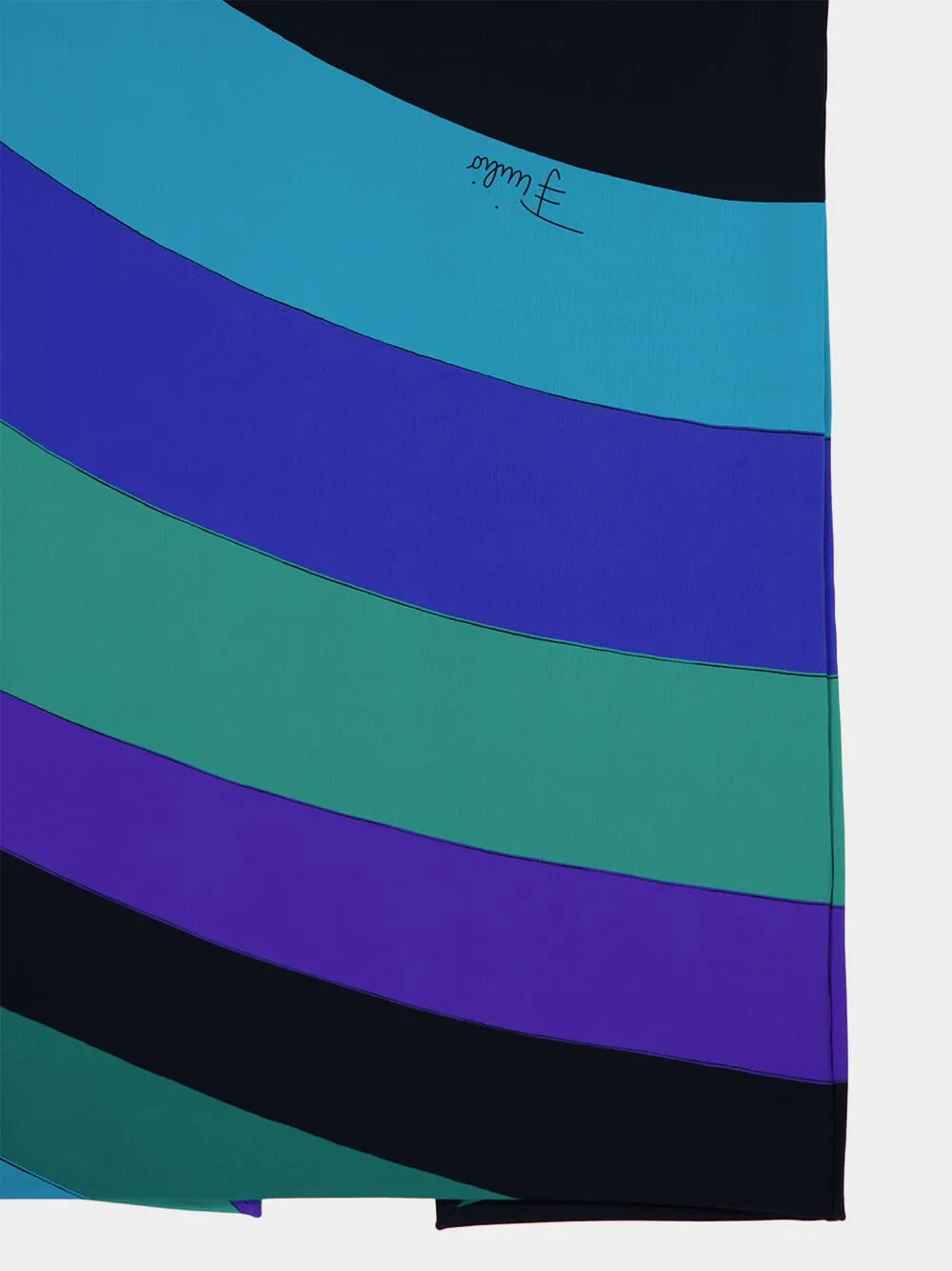 Emerald Printed Viscose Maxi Skirt sold by Fashion Clinic product image thumbnail 4