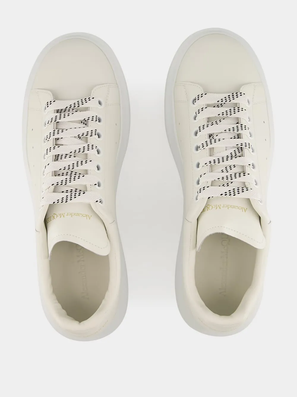 White Oversized Sneakers New Tech Calf Leather sold by Fashion Clinic product image thumbnail 4