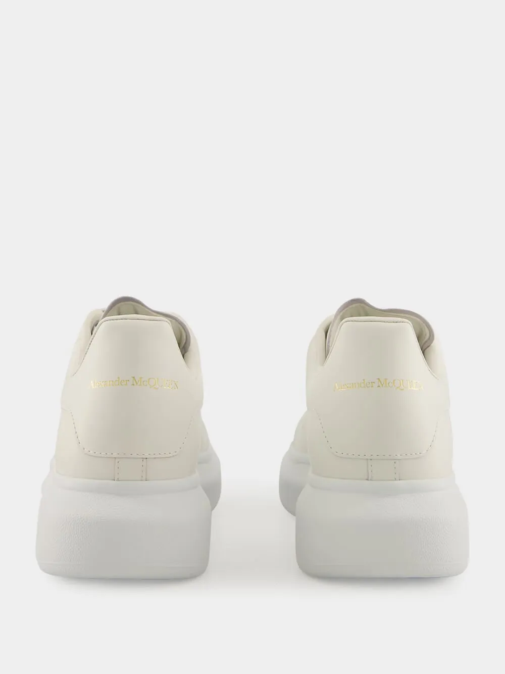 White Oversized Sneakers New Tech Calf Leather sold by Fashion Clinic product image thumbnail 5