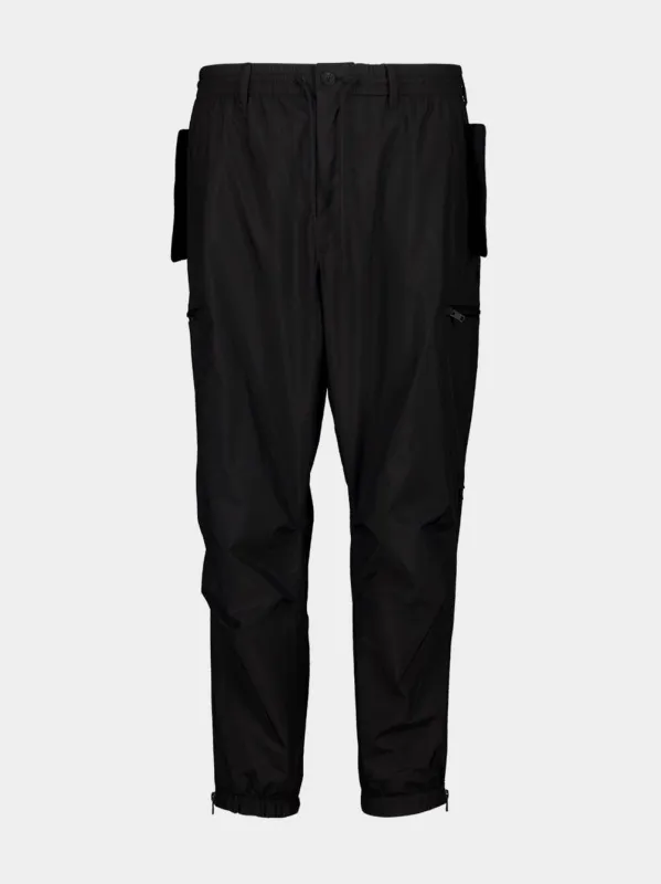 Black GTX Cargo Pants sold by Fashion Clinic