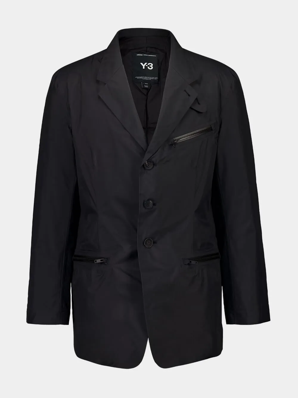 Black Single-Breasted GTX Blazer sold by Fashion Clinic