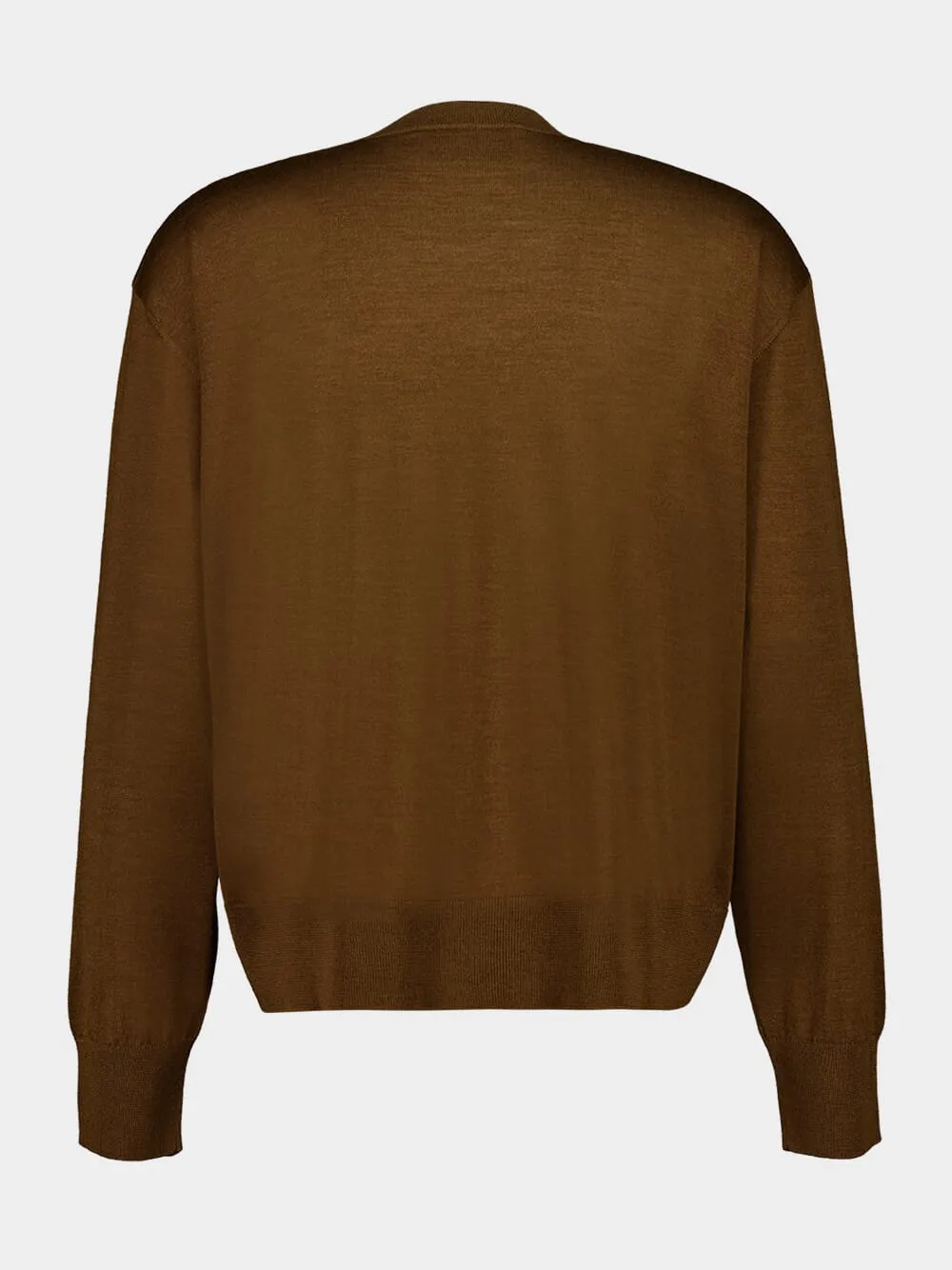Hazelnut Ami de Coeur Crewneck Sweater sold by Fashion Clinic product image thumbnail 2