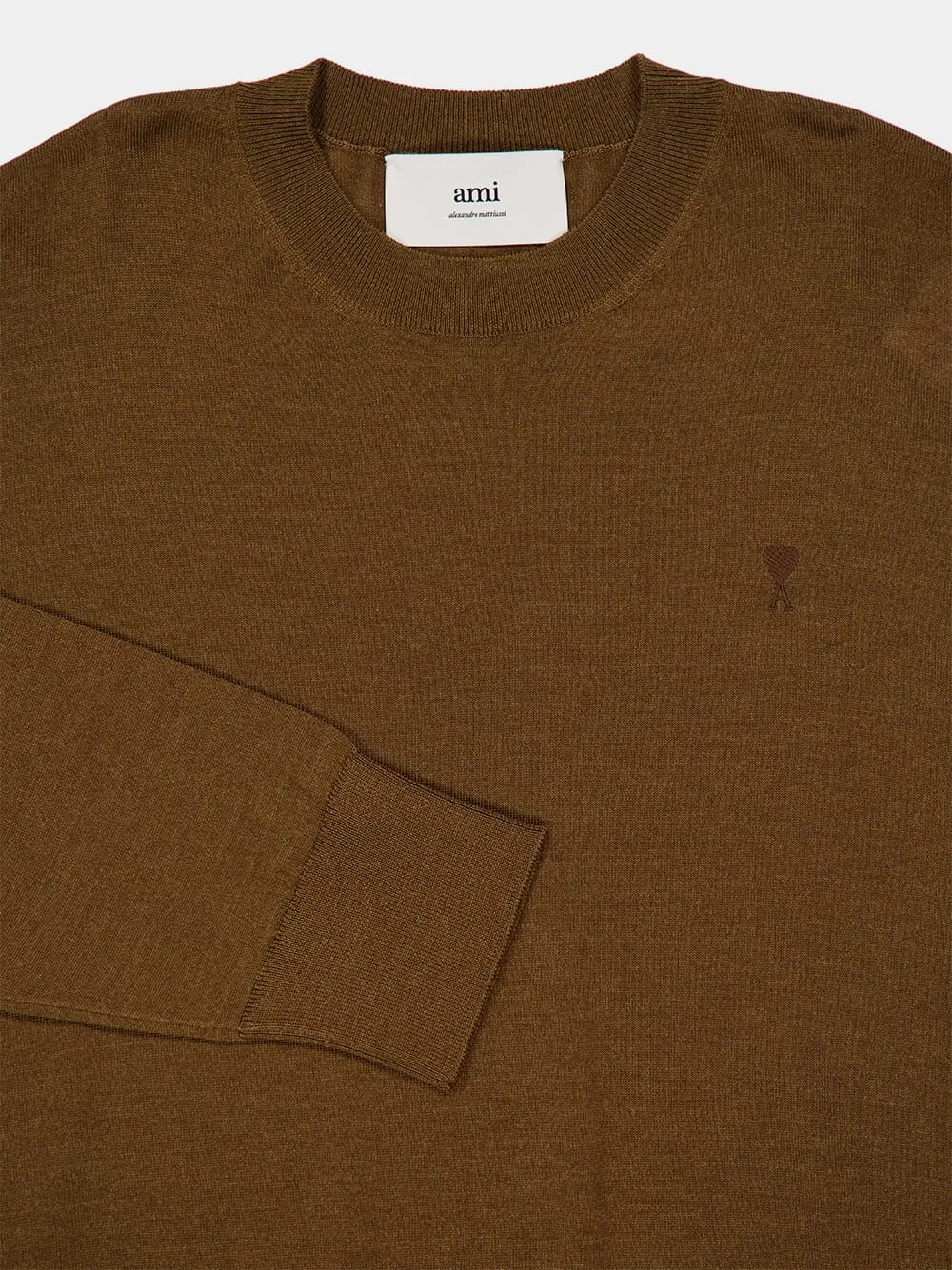 Hazelnut Ami de Coeur Crewneck Sweater sold by Fashion Clinic product image thumbnail 3