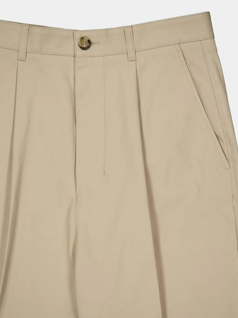 White Coffee Beige Oversized Carrot Trousers sold by Fashion Clinic product image thumbnail 3