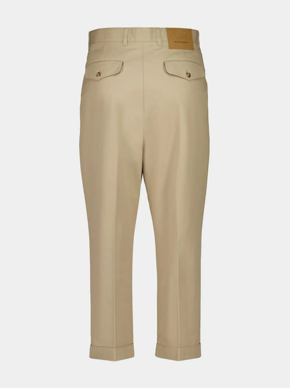 White Coffee Beige Oversized Carrot Trousers sold by Fashion Clinic product image thumbnail 2