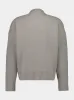 Grey Alpaca Ami de Coeur Crewneck Sweater sold by Fashion Clinic