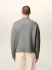 Grey Alpaca Ami de Coeur Crewneck Sweater sold by Fashion Clinic