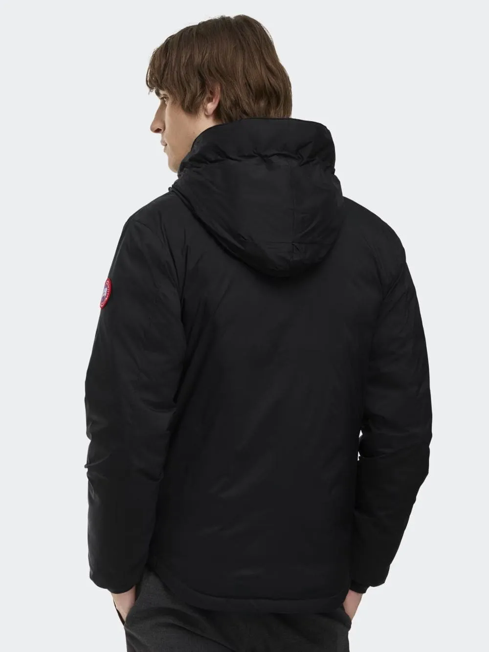 Black Lodge Down Hoodie Jacket sold by Fashion Clinic product image thumbnail 3