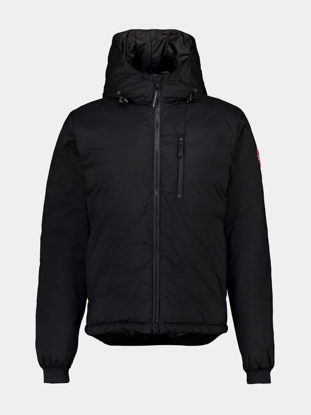 Black Lodge Down Hoodie Jacket sold by Fashion Clinic product image thumbnail 2