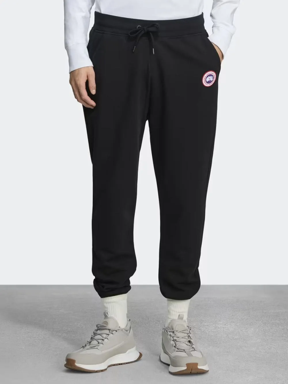 Black Huron Cotton Sweatpants sold by Fashion Clinic product image thumbnail 2