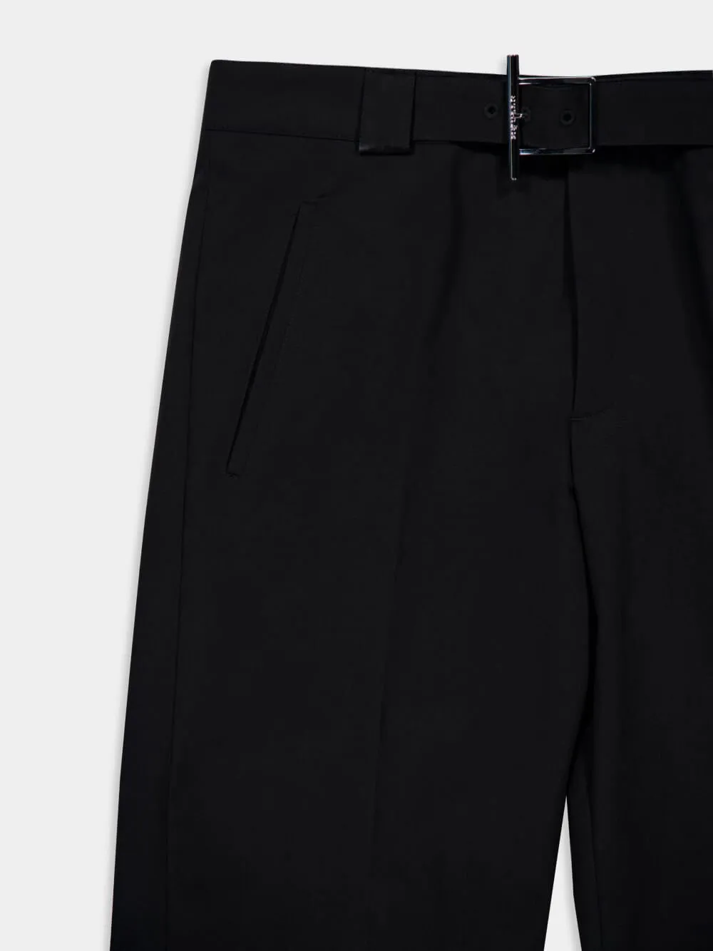T-Bar Belt Trousers in Black sold by Fashion Clinic product image thumbnail 3
