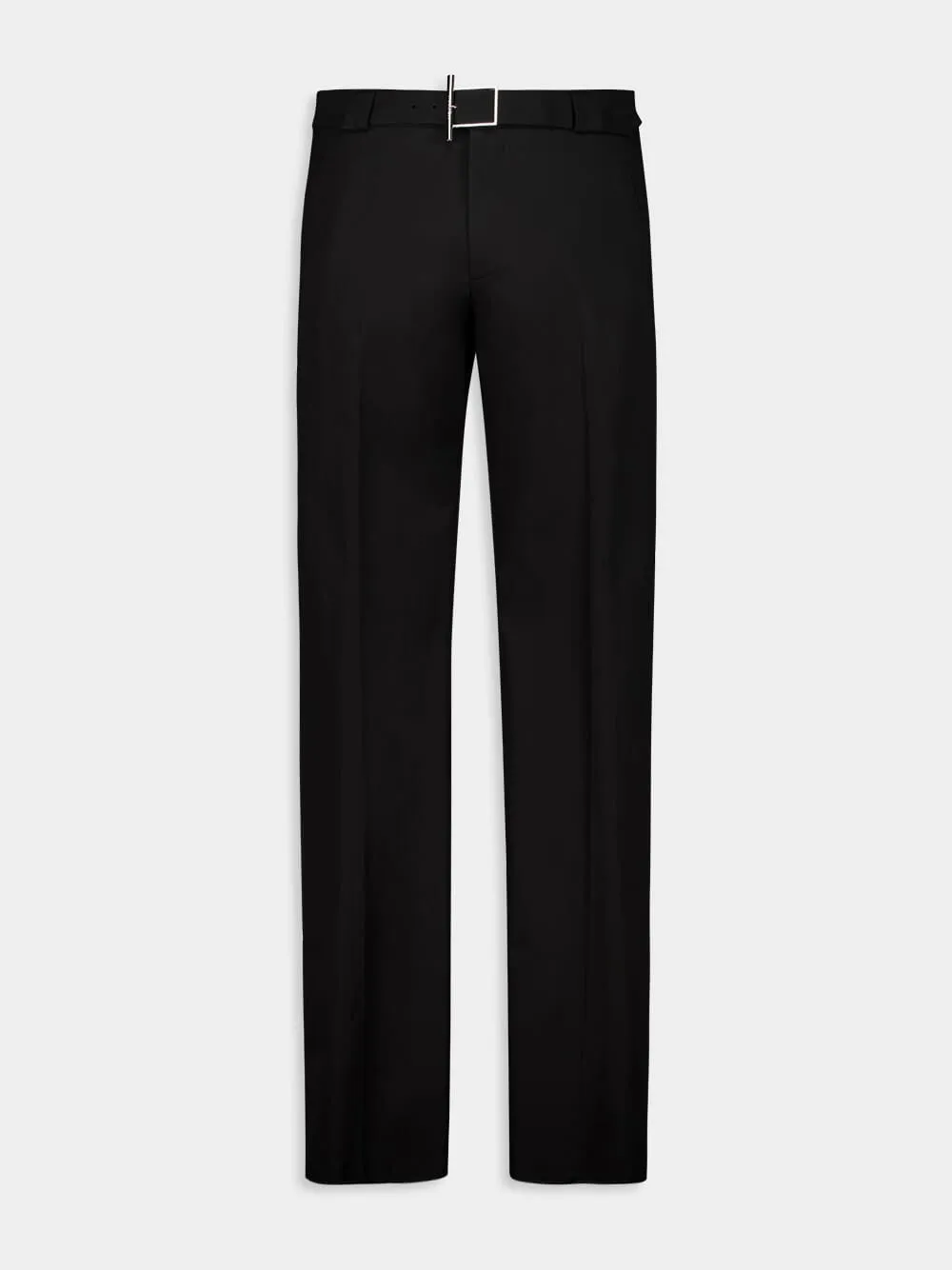 T-Bar Belt Trousers in Black sold by Fashion Clinic