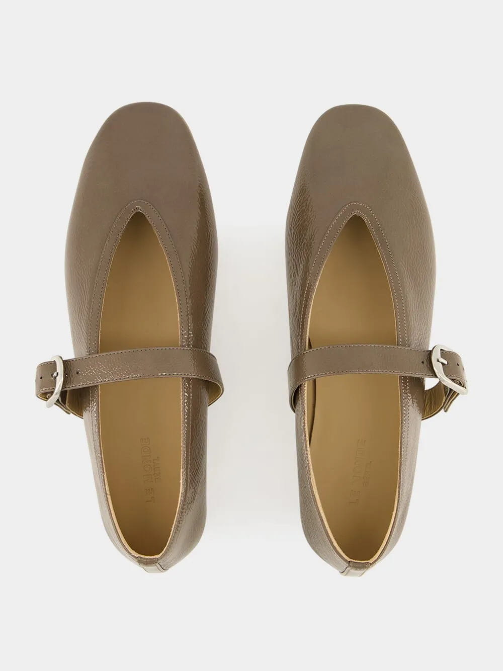 Stella Slipper in Taupe Leather sold by Fashion Clinic product image thumbnail 4