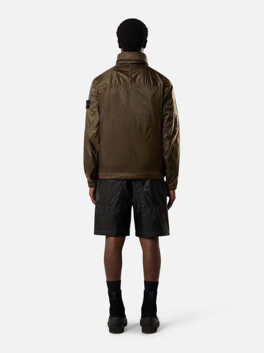 Light Jacket in Military Green Ripstop Light HT Nylon sold by Fashion Clinic product image thumbnail 3