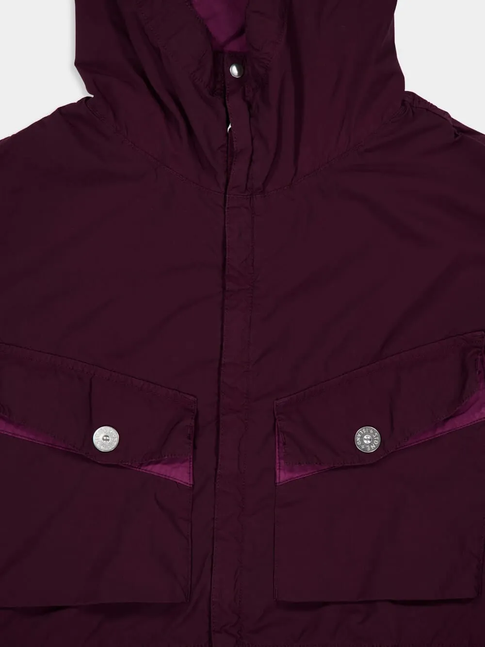 Light Compact Touch Poly-TC Field Jacket in Amaranth sold by Fashion Clinic product image thumbnail 5