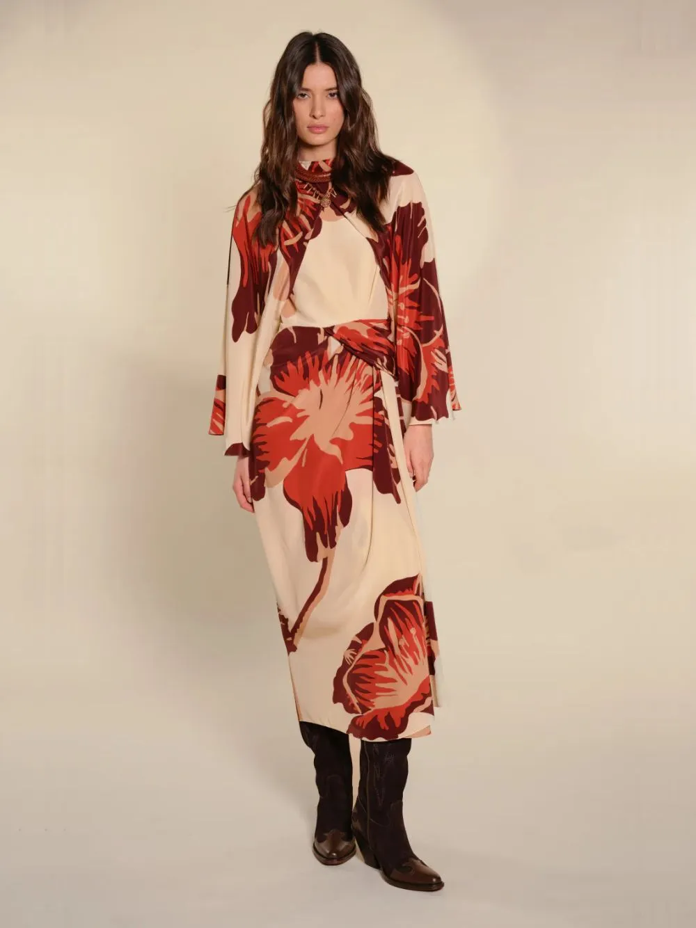 Odyssey Cape Dress sold by Fashion Clinic product image thumbnail 2