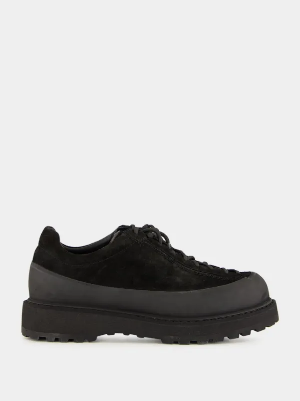 Black Suede Trainers sold by Fashion Clinic