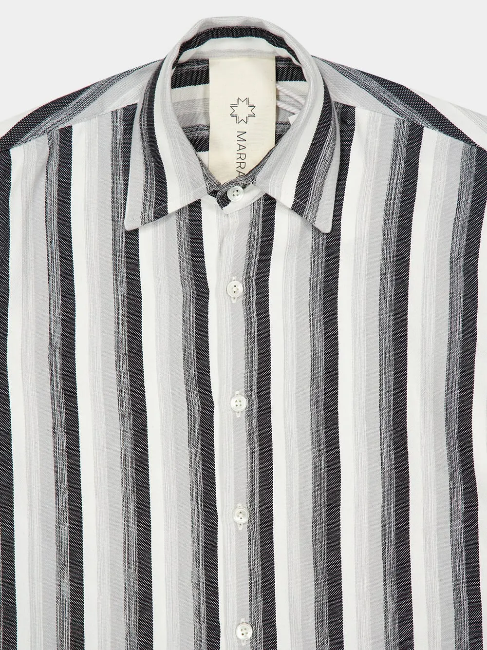 French Cuff Stripe 2 Long-Sleeved Shirt sold by Fashion Clinic product image thumbnail 3