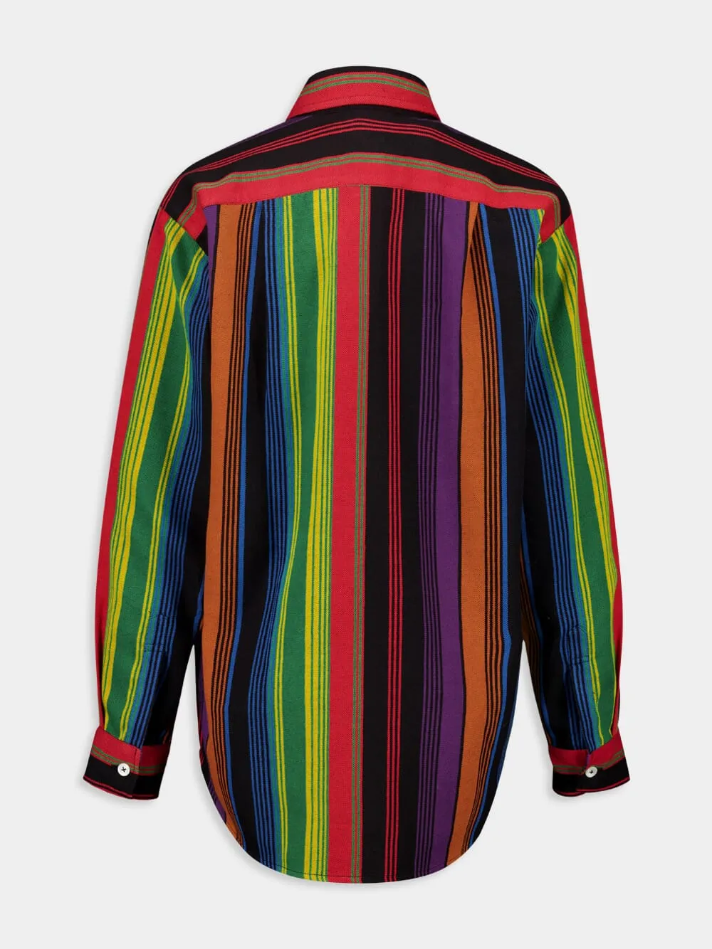 Button-Down Stripe 44 Long-Sleeved Shirt sold by Fashion Clinic product image thumbnail 2