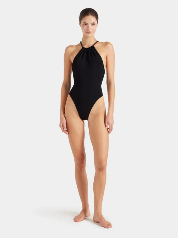 Portia Swimsuit in Black sold by Fashion Clinic