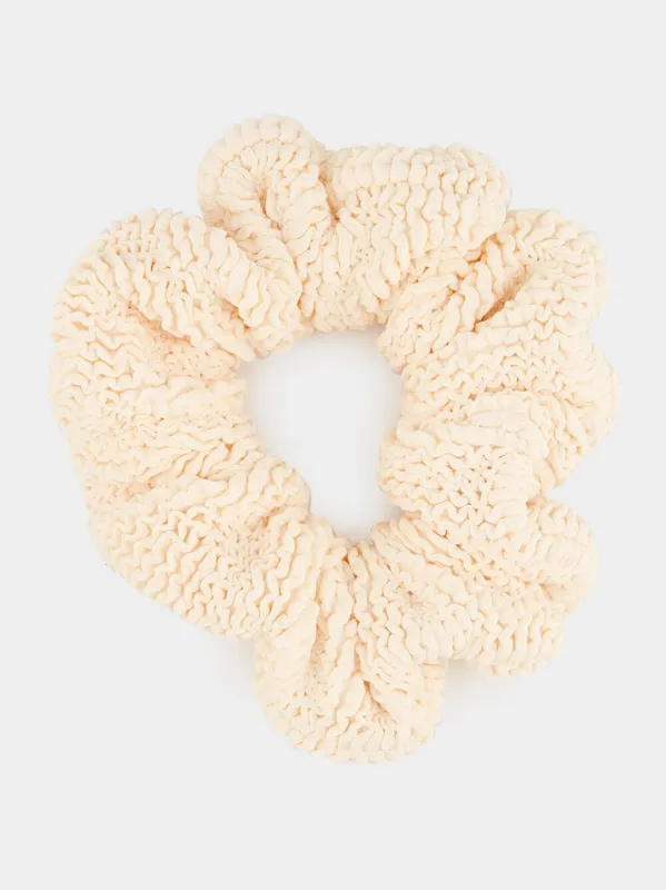 Scrunchie Crinkle in Blush made by Hunza G