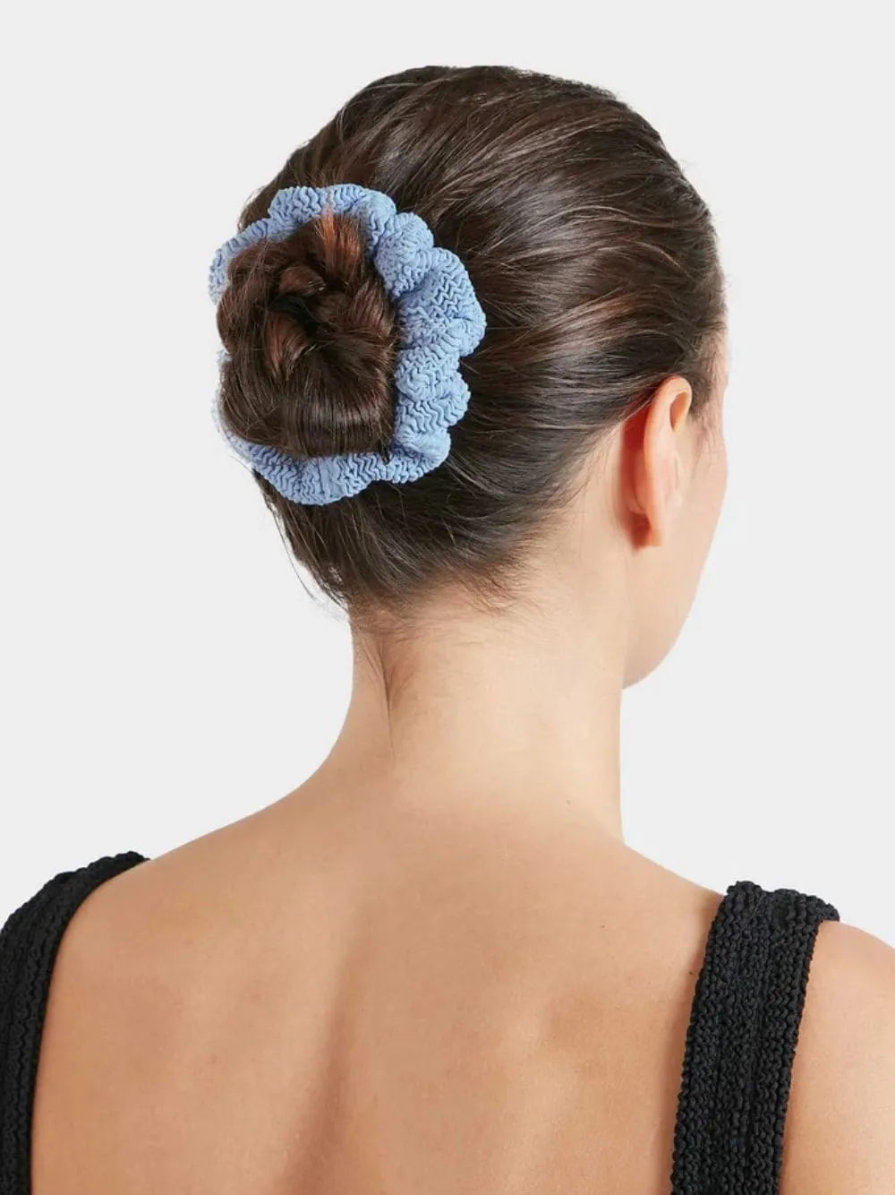 Scrunchie Crinkle in Cornflower sold by Fashion Clinic