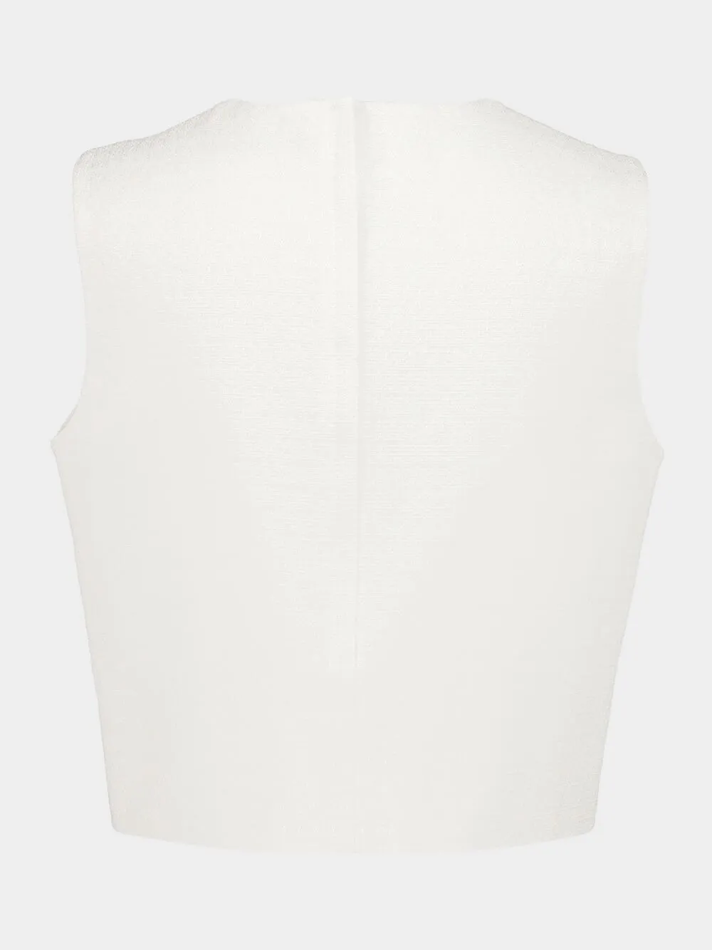 White Stretch Mat Top sold by Fashion Clinic product image thumbnail 4