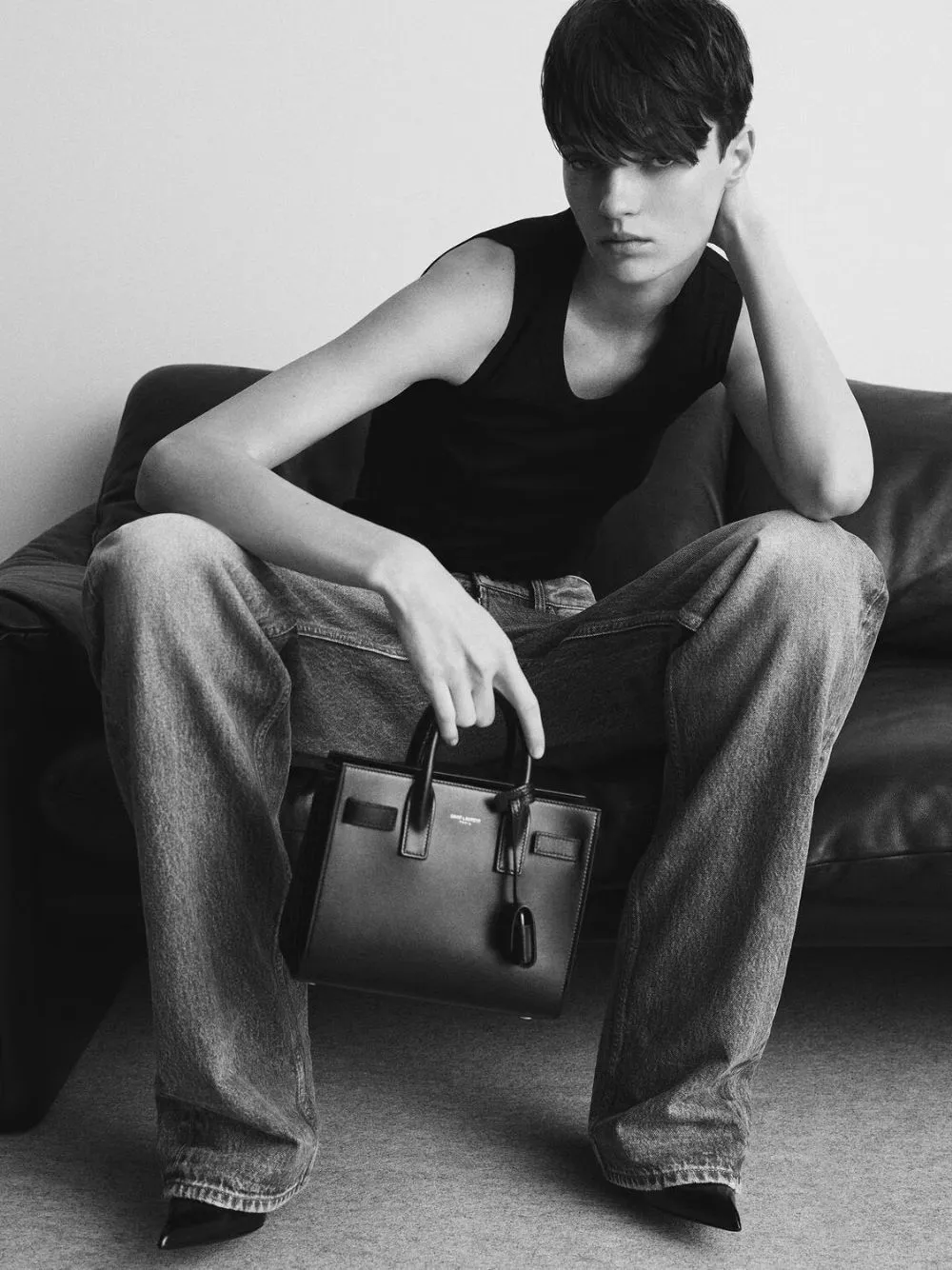 Sac de Jour in Fox Brown Smooth Leather sold by Fashion Clinic product image thumbnail 2