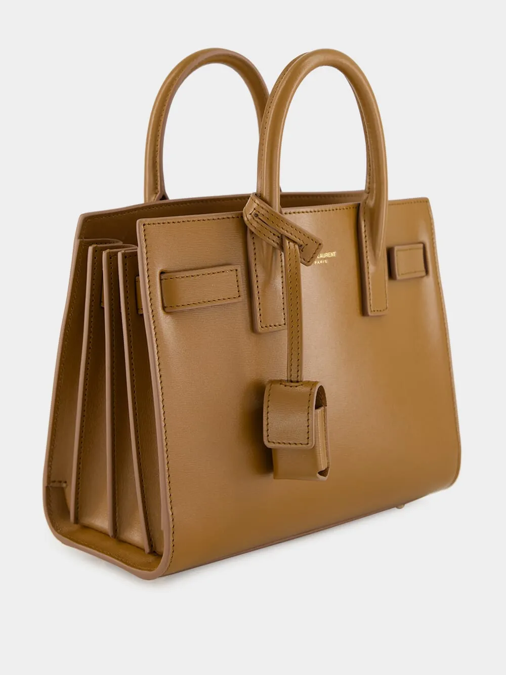 Sac de Jour in Fox Brown Smooth Leather sold by Fashion Clinic product image thumbnail 4