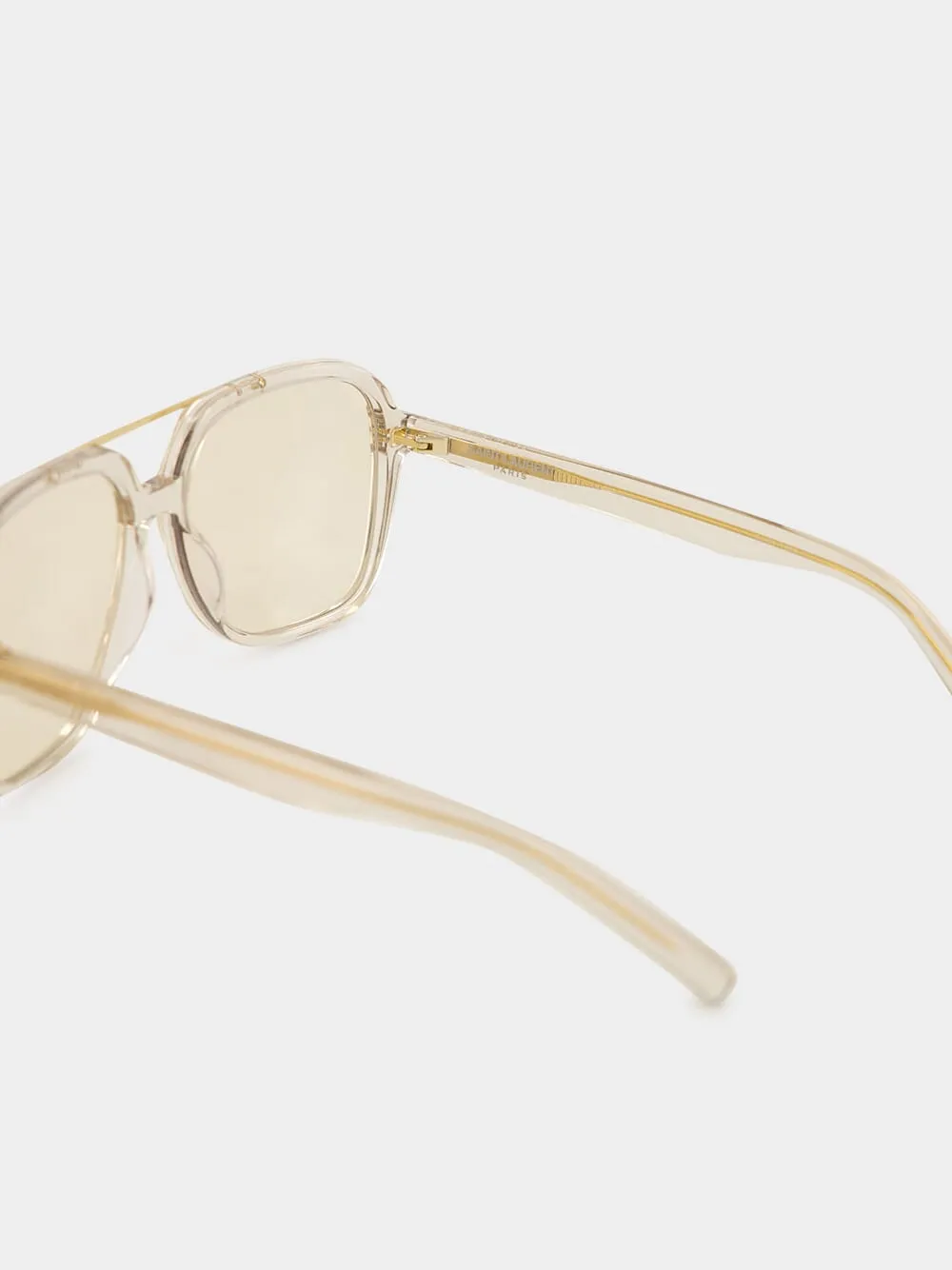 Sunglasses SL 545 in Transparent Cream and Light Gold sold by Fashion Clinic product image thumbnail 4