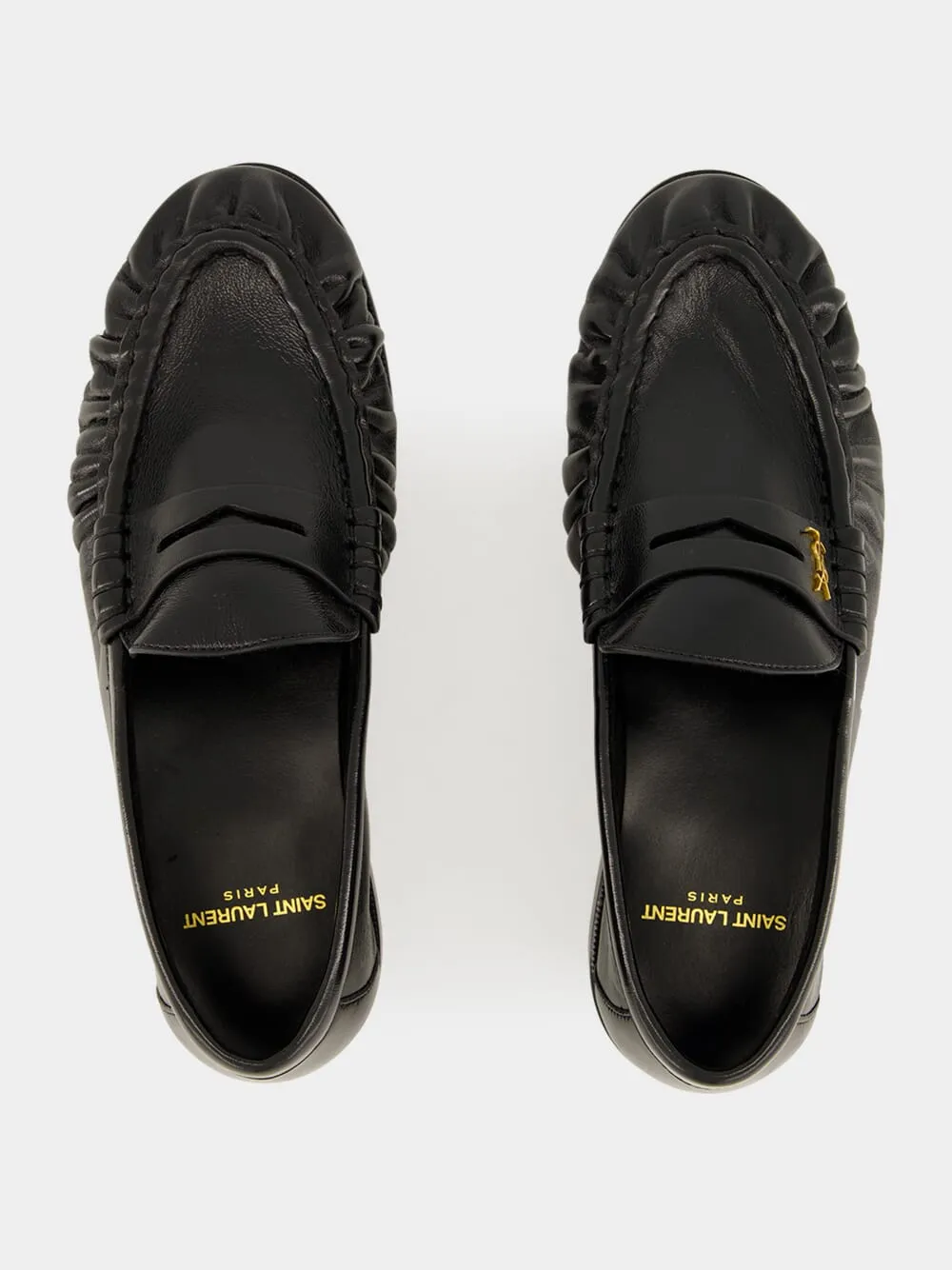 Le Loafer in Black Shiny Lambskin Leather sold by Fashion Clinic product image thumbnail 4