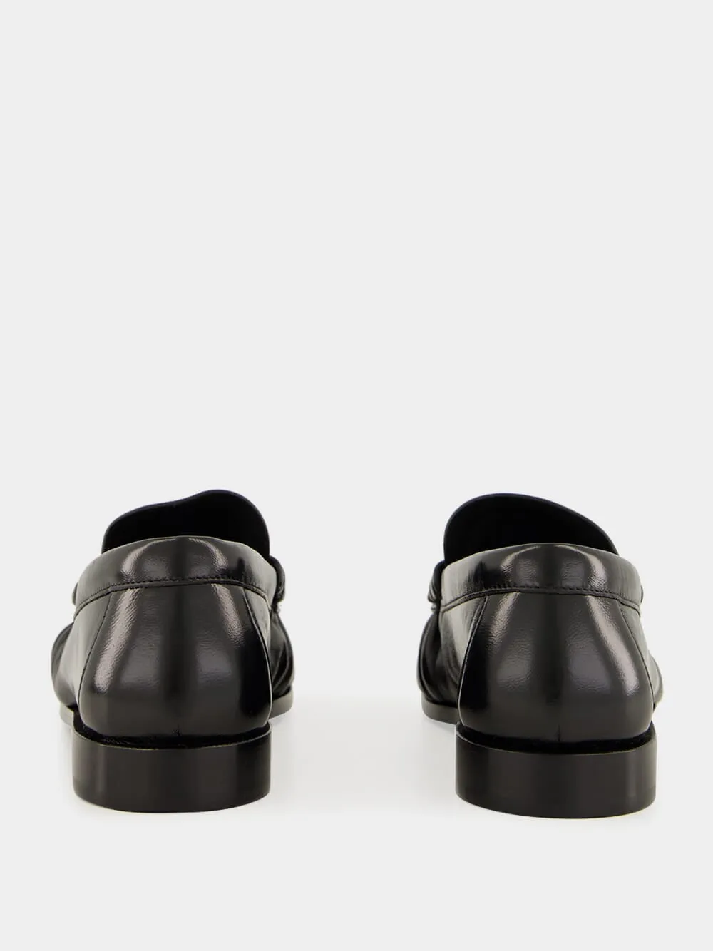 Le Loafer in Black Shiny Lambskin Leather sold by Fashion Clinic product image thumbnail 5