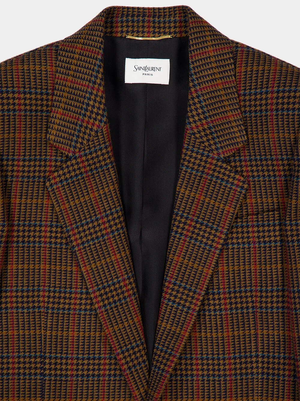 Marron Multicolore Wool Check Jacket sold by Fashion Clinic product image thumbnail 3
