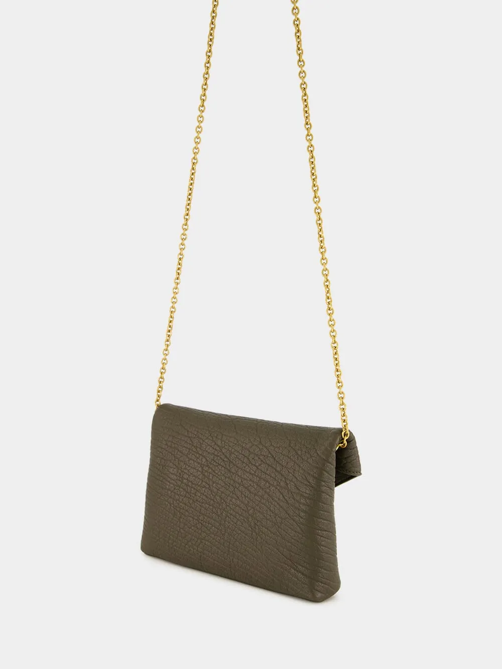 Cassandre Chain Pouch in Light Musk Lambskin sold by Fashion Clinic product image thumbnail 5