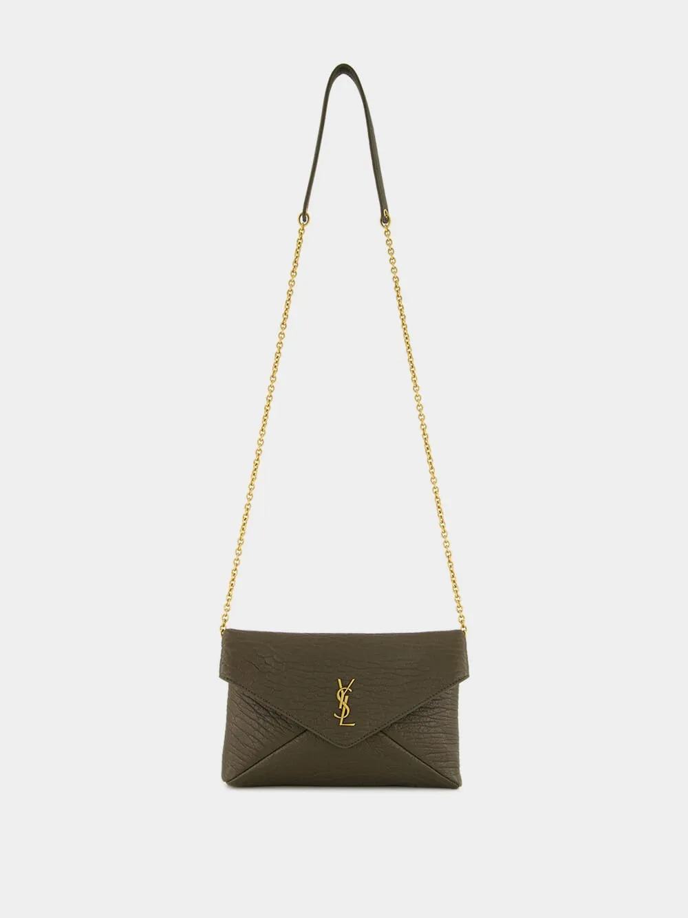 Cassandre Chain Pouch in Light Musk Lambskin sold by Fashion Clinic product image thumbnail 2