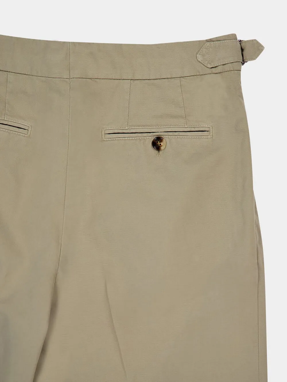 Light Green Straight Fit Drawstring Pants sold by Fashion Clinic product image thumbnail 4