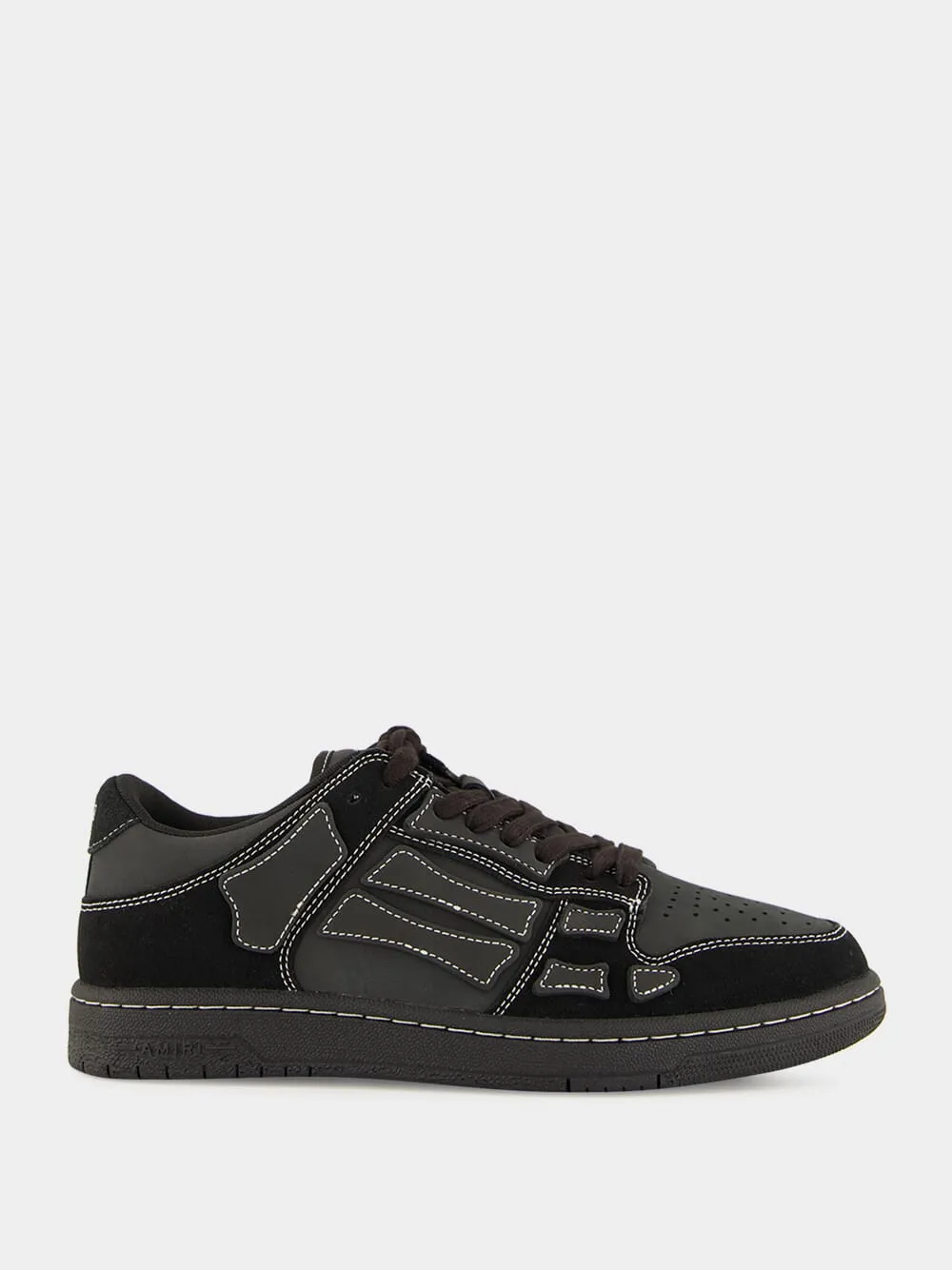 Black Skel Low Top Sneakers sold by Fashion Clinic