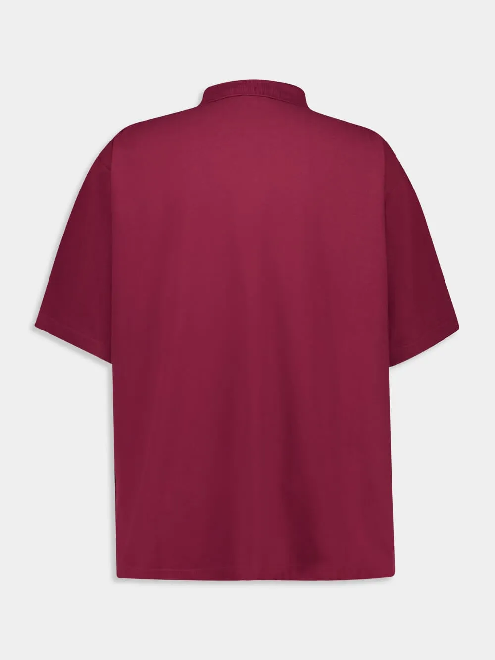 Bordeaux Regular Fit Polo Shirt sold by Fashion Clinic product image thumbnail 2
