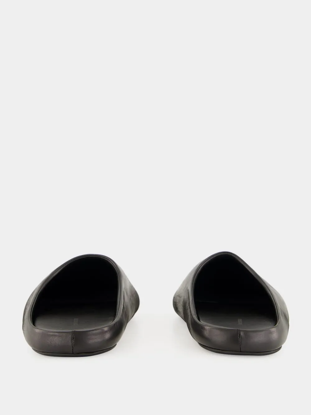 Château Flat Mule in Black Calfskin sold by Fashion Clinic product image thumbnail 5