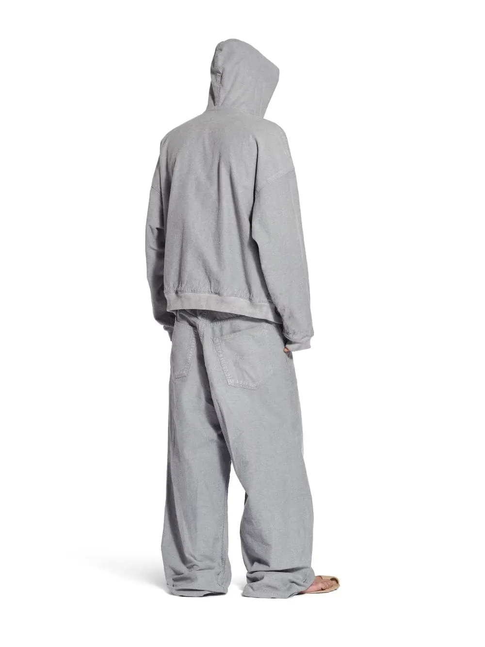 Trompe L'oeil Sweatpants in Heather Grey sold by Fashion Clinic product image thumbnail 4